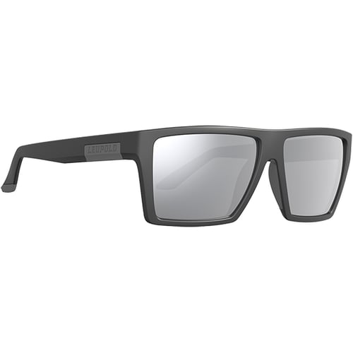 Leupold Refuge Sunglasses Matte Black with Shadow Gray Flash Lens | 030317029715